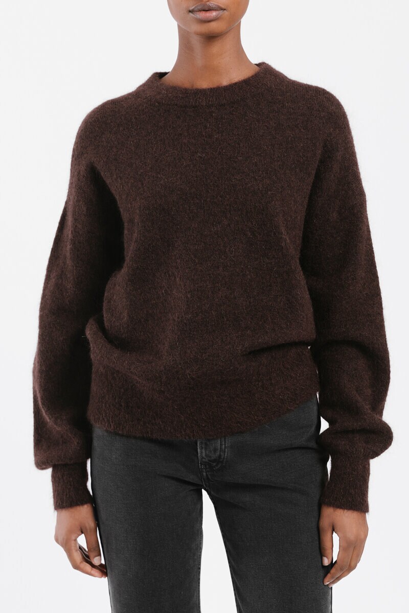 Dark brown oversized sweater Clearance