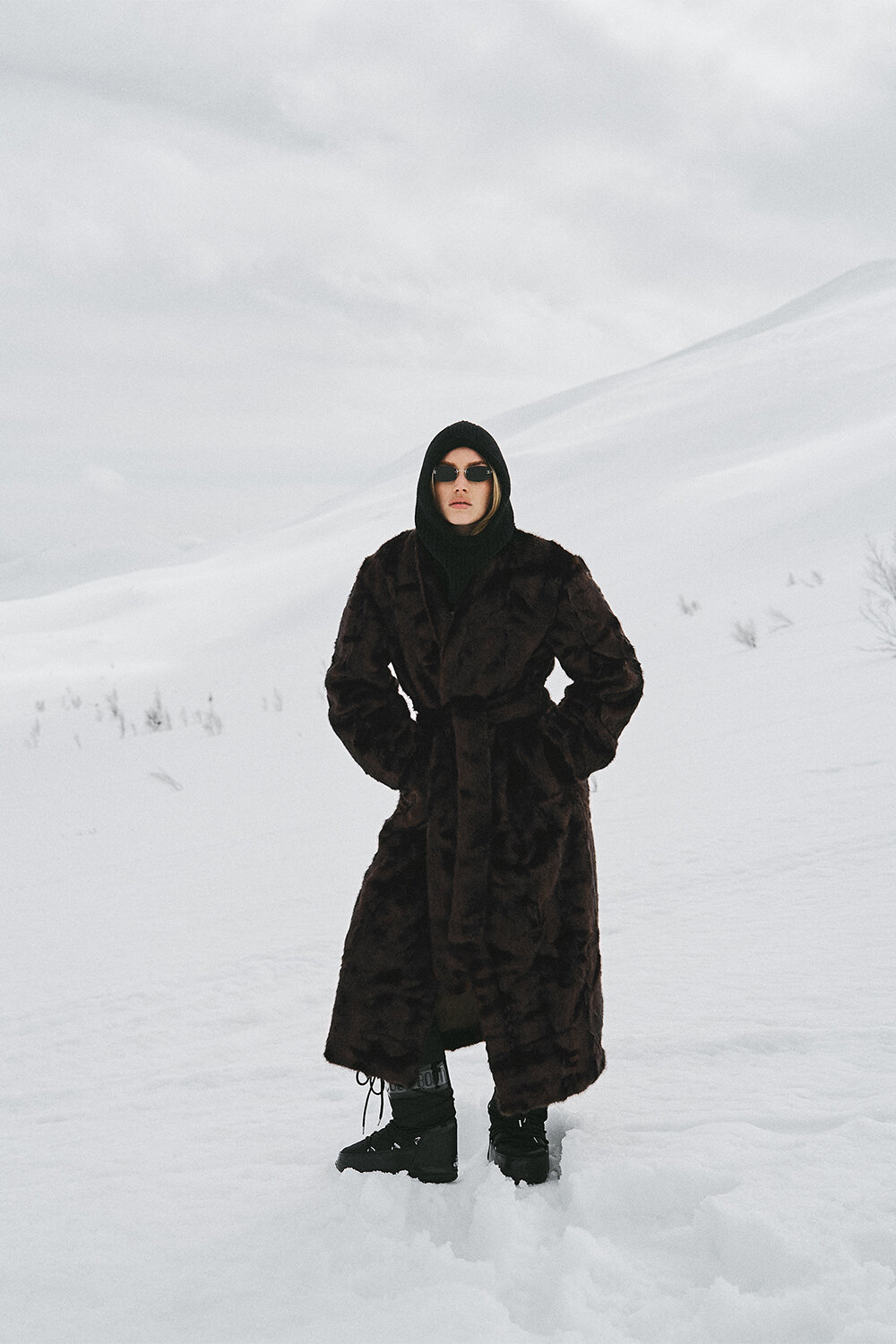 Vaujany Faux Fur Maxi Coat