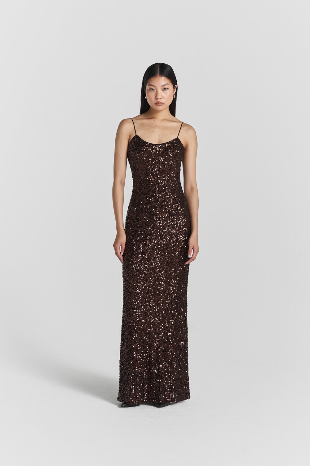 Gertrude Sequin Maxi Dress