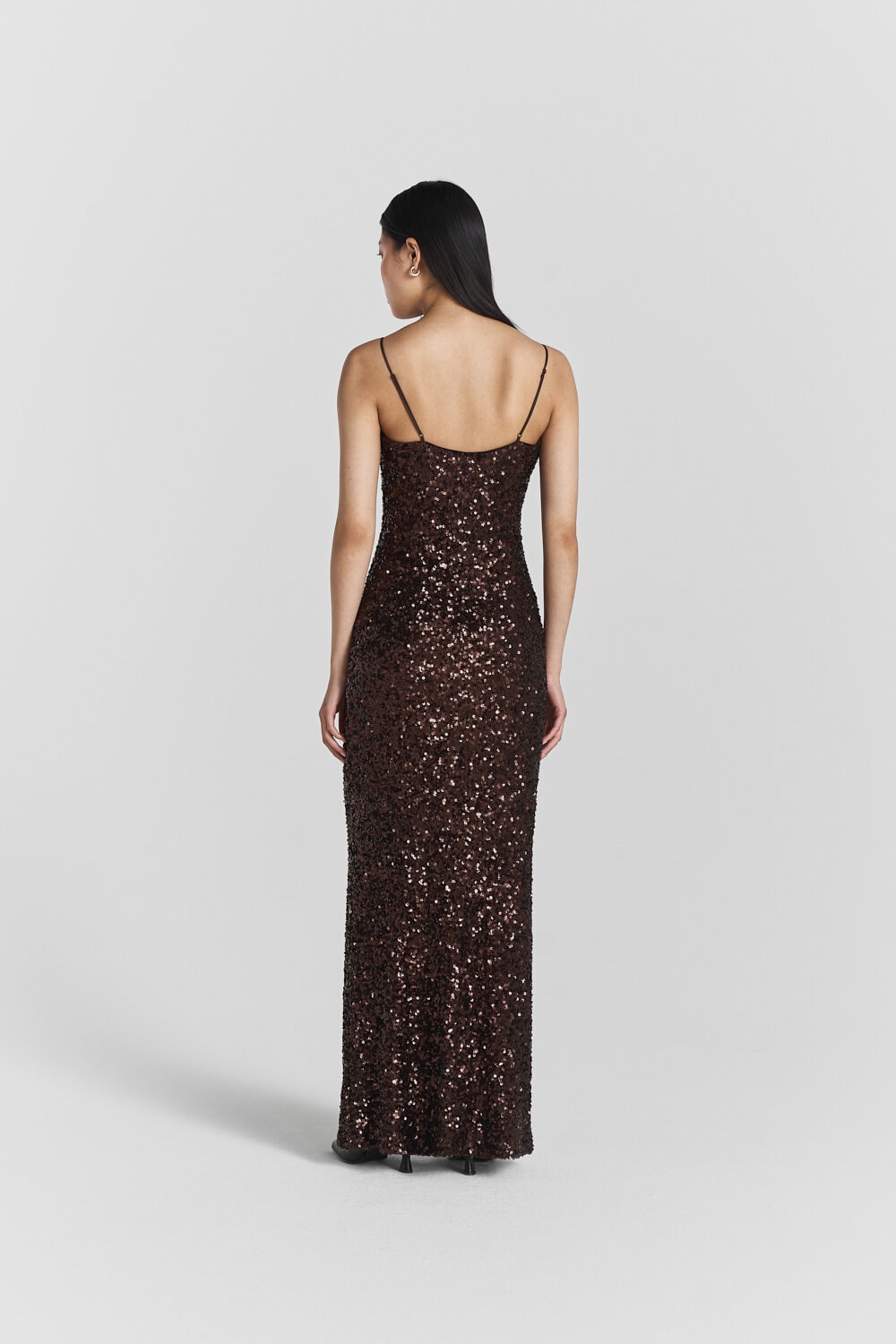 Gertrude Sequin Maxi Dress