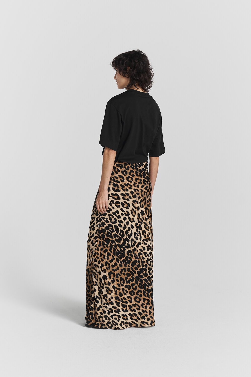 Tyne Satin Maxi Skirt