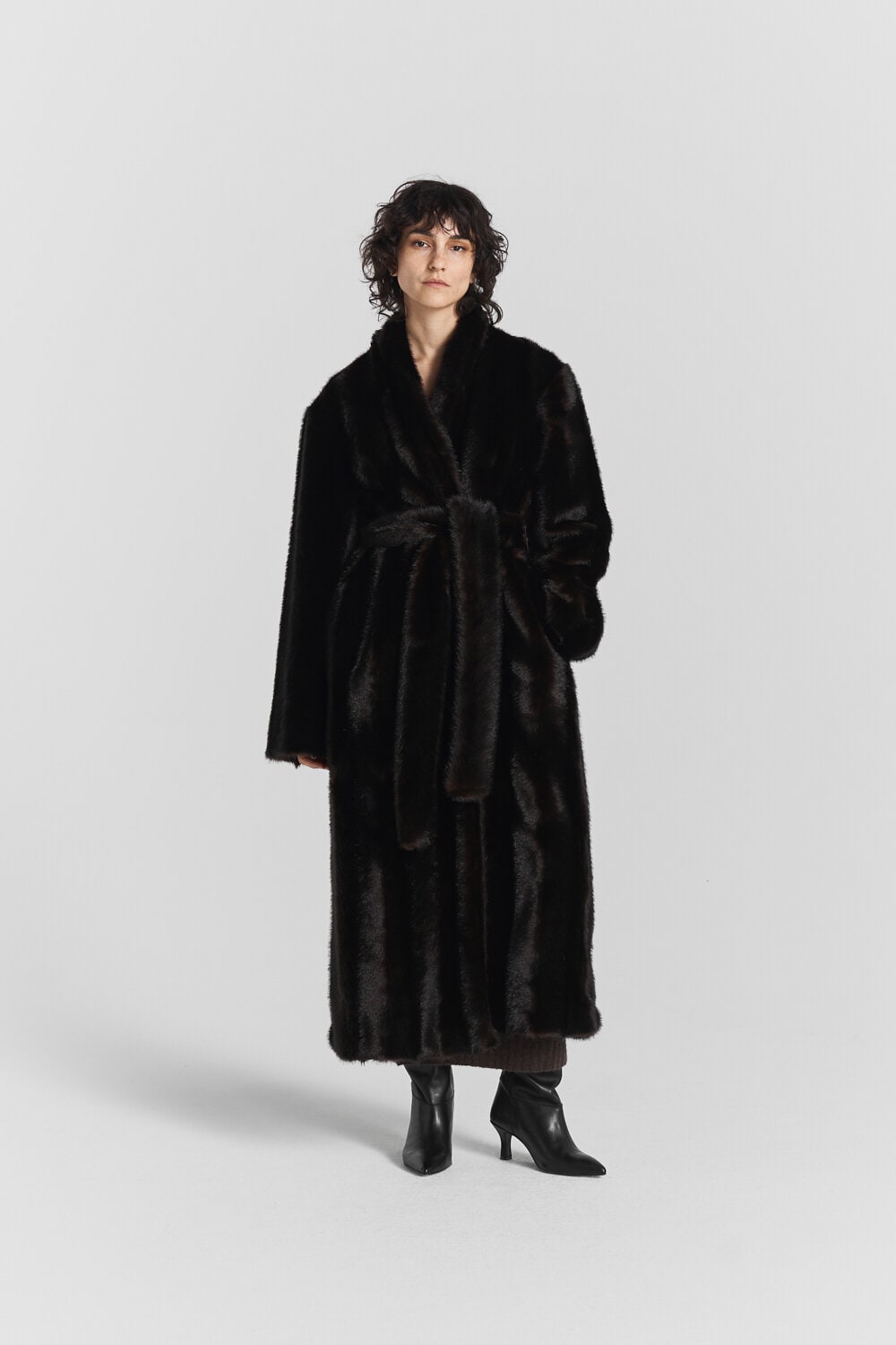 Vaujany Faux Fur Maxi Coat