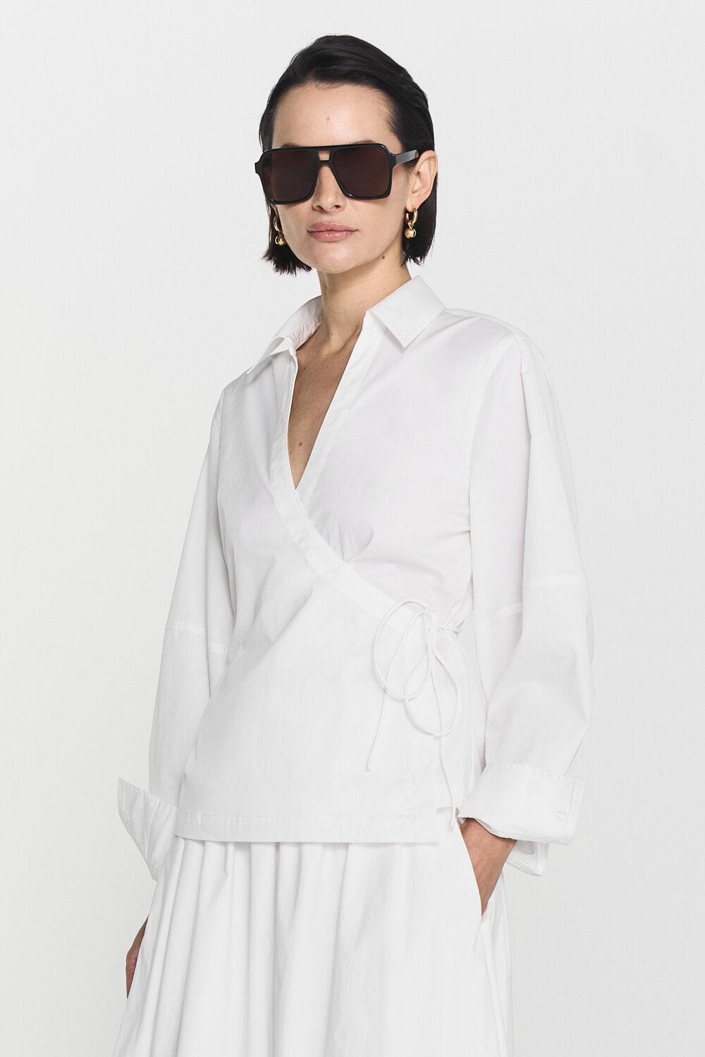 Mella Wrap Shirt