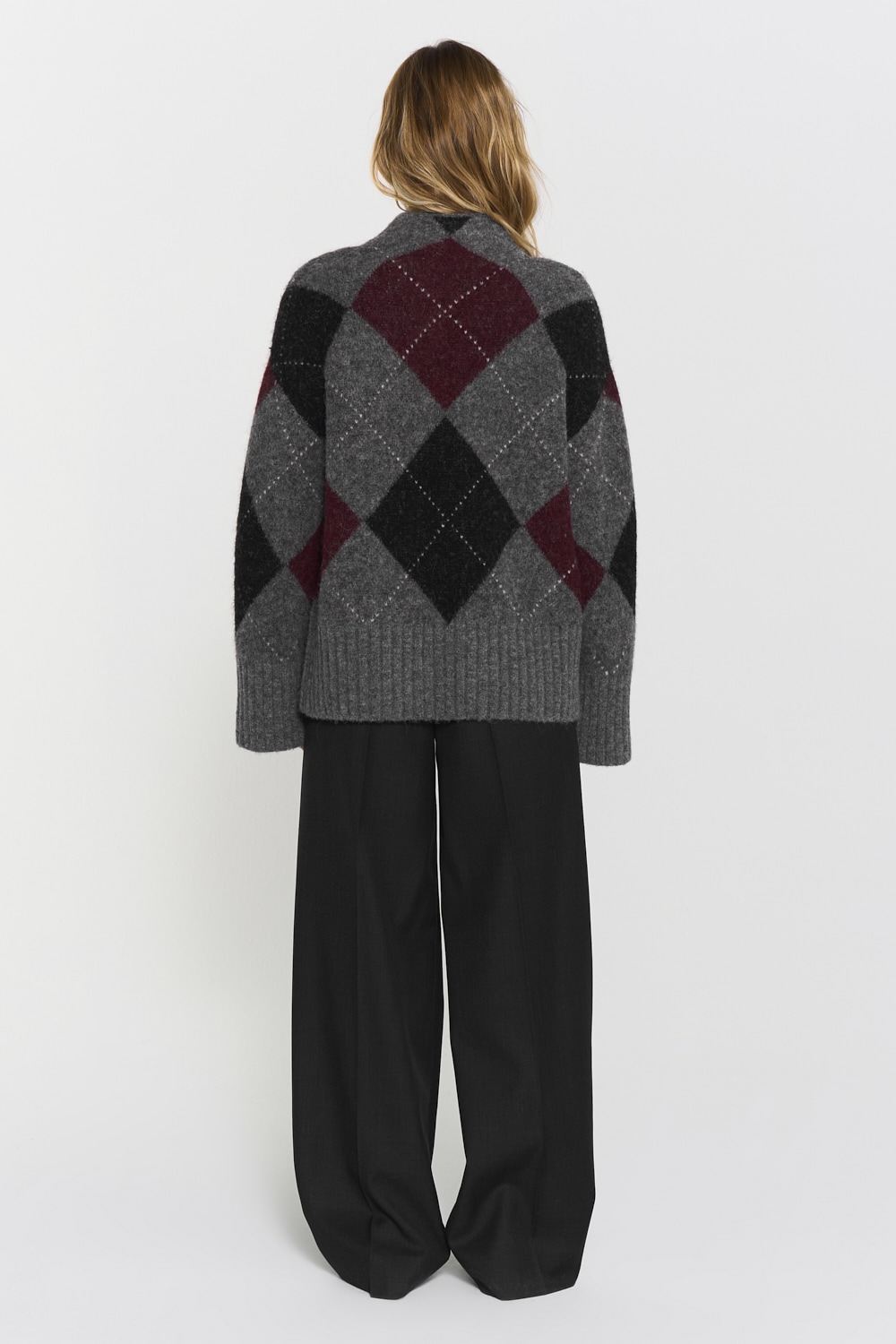 Idalia Argyle Sweater