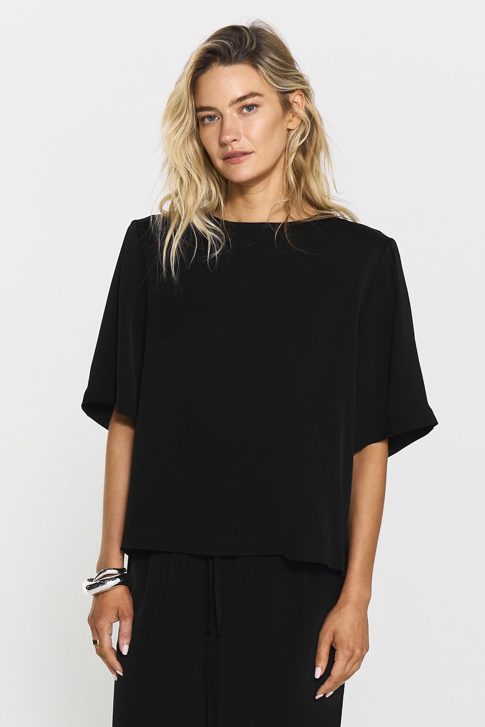 Leonie Satin Tee
