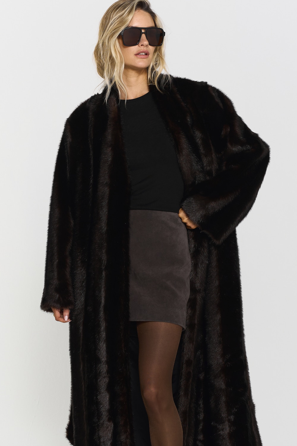 Vaujany Faux Fur Coat