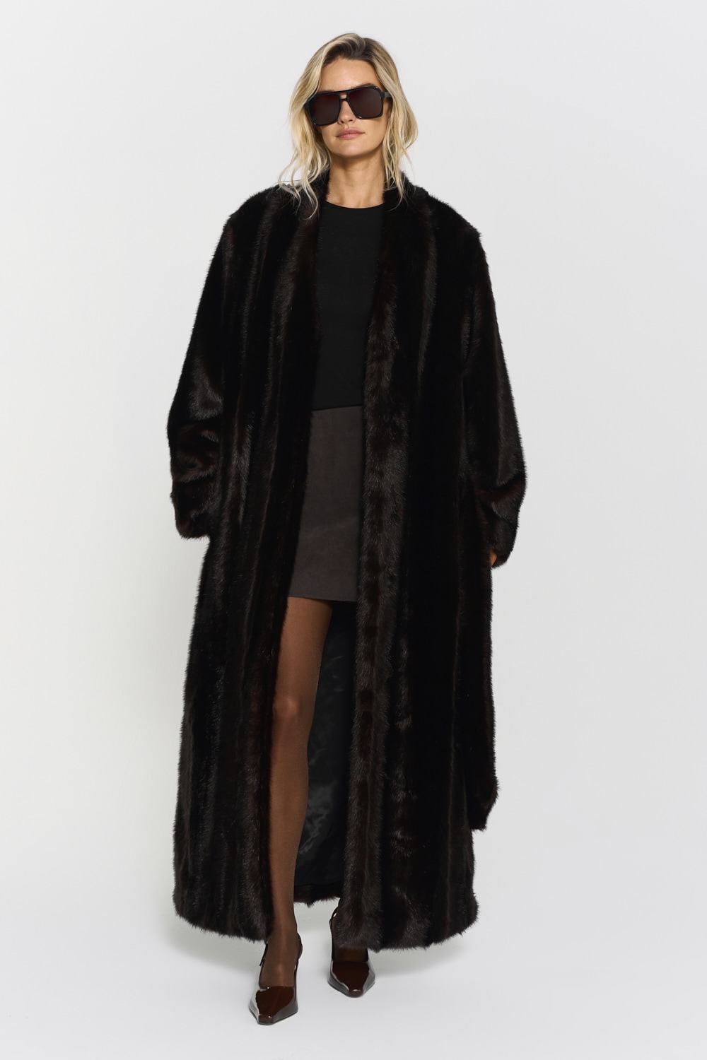 Vaujany Faux Fur Coat