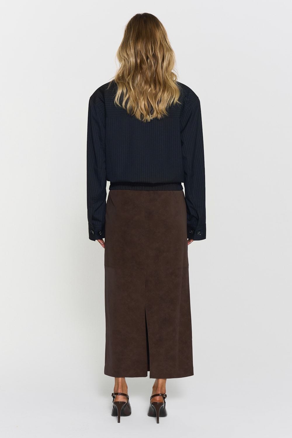 Yara Faux Suede Skirt