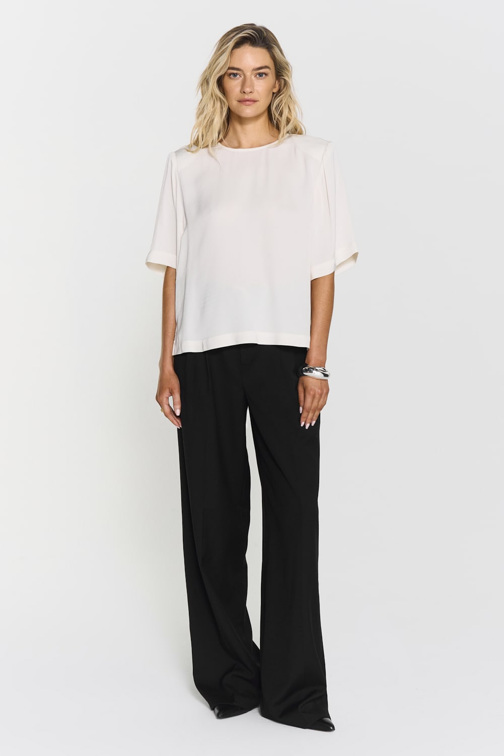 Leonie Satin Tee