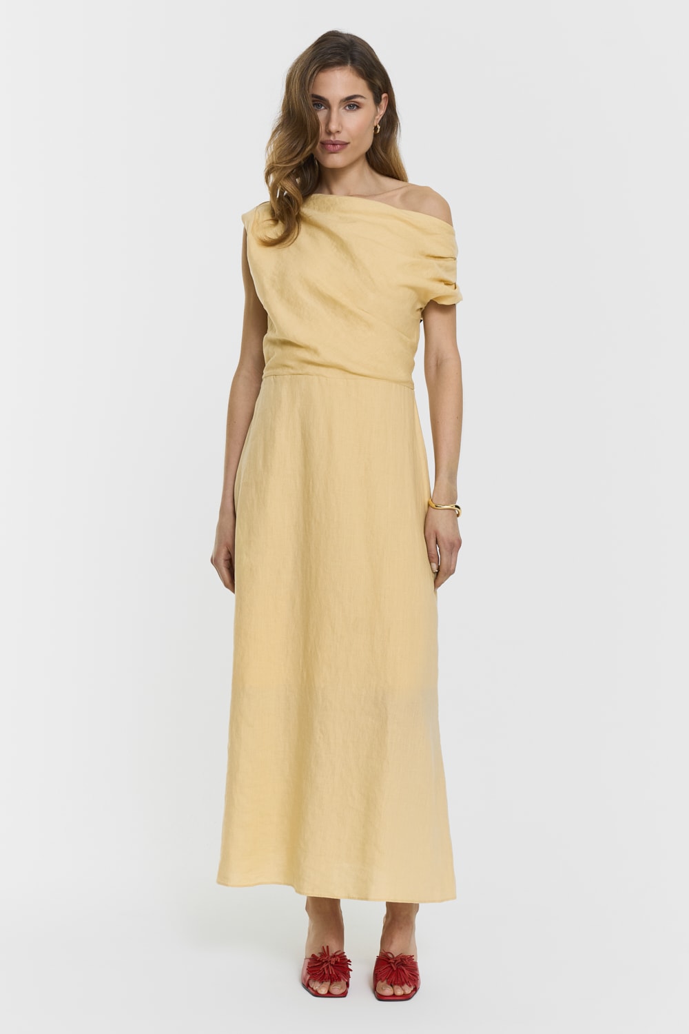 Reina Linen Dress