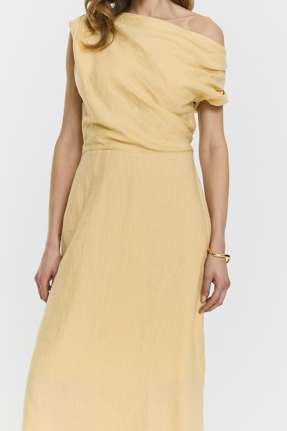 Reina Linen Dress