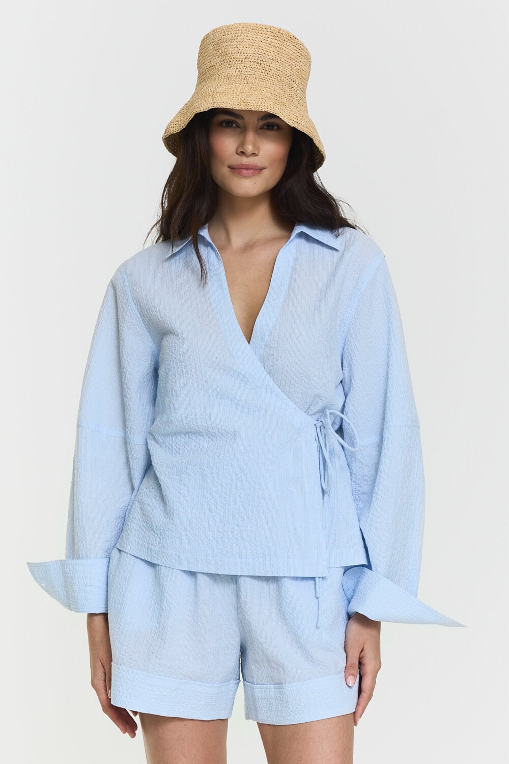 Mella Wrap Shirt