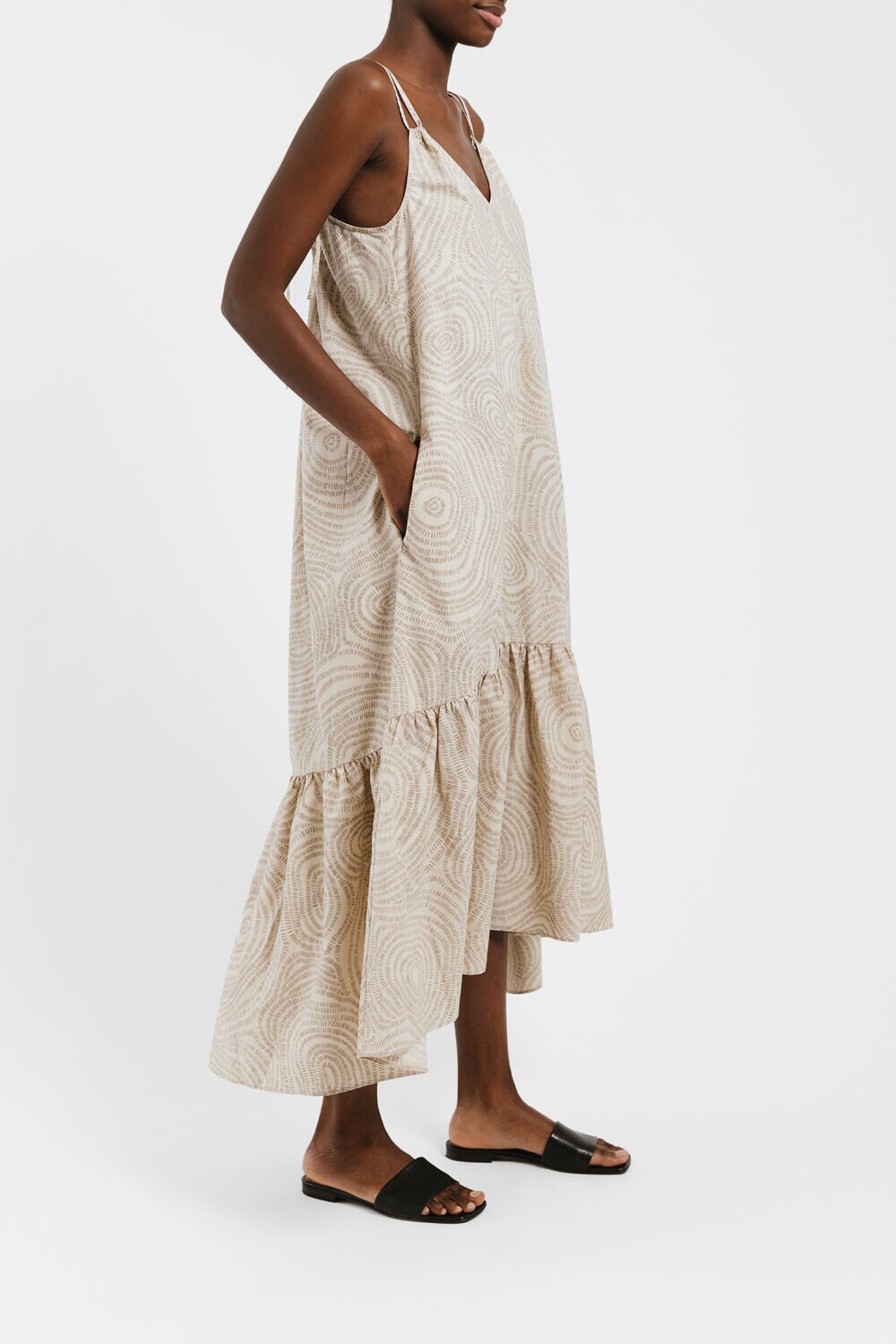 Amela Print Dress