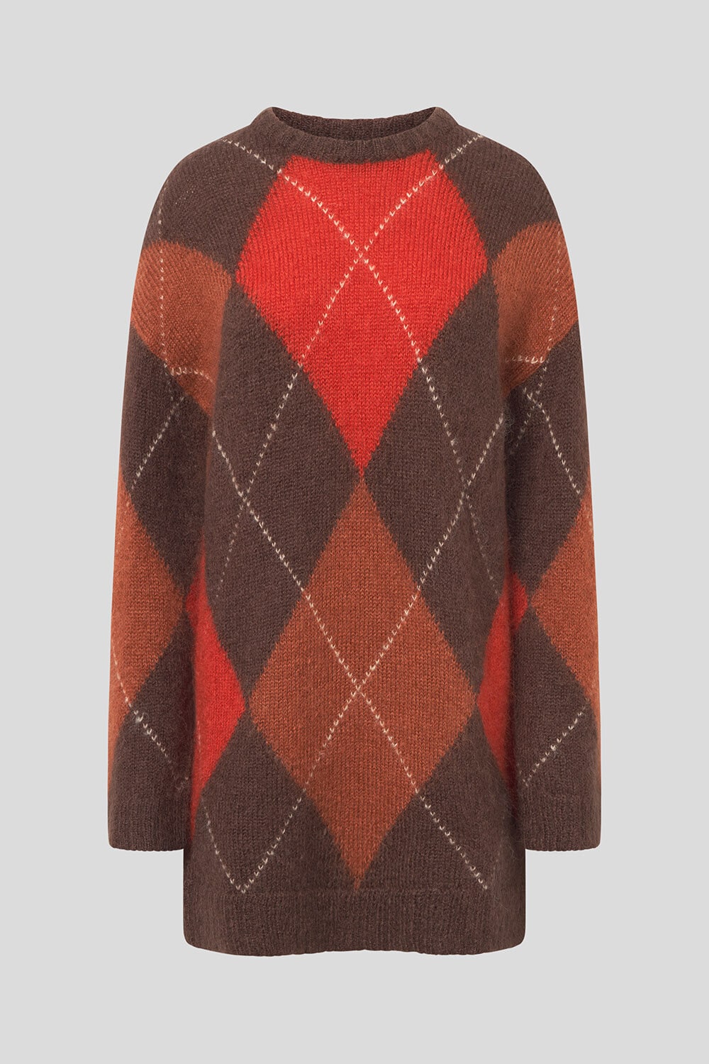 Kallie Argyle Mohair Sweater