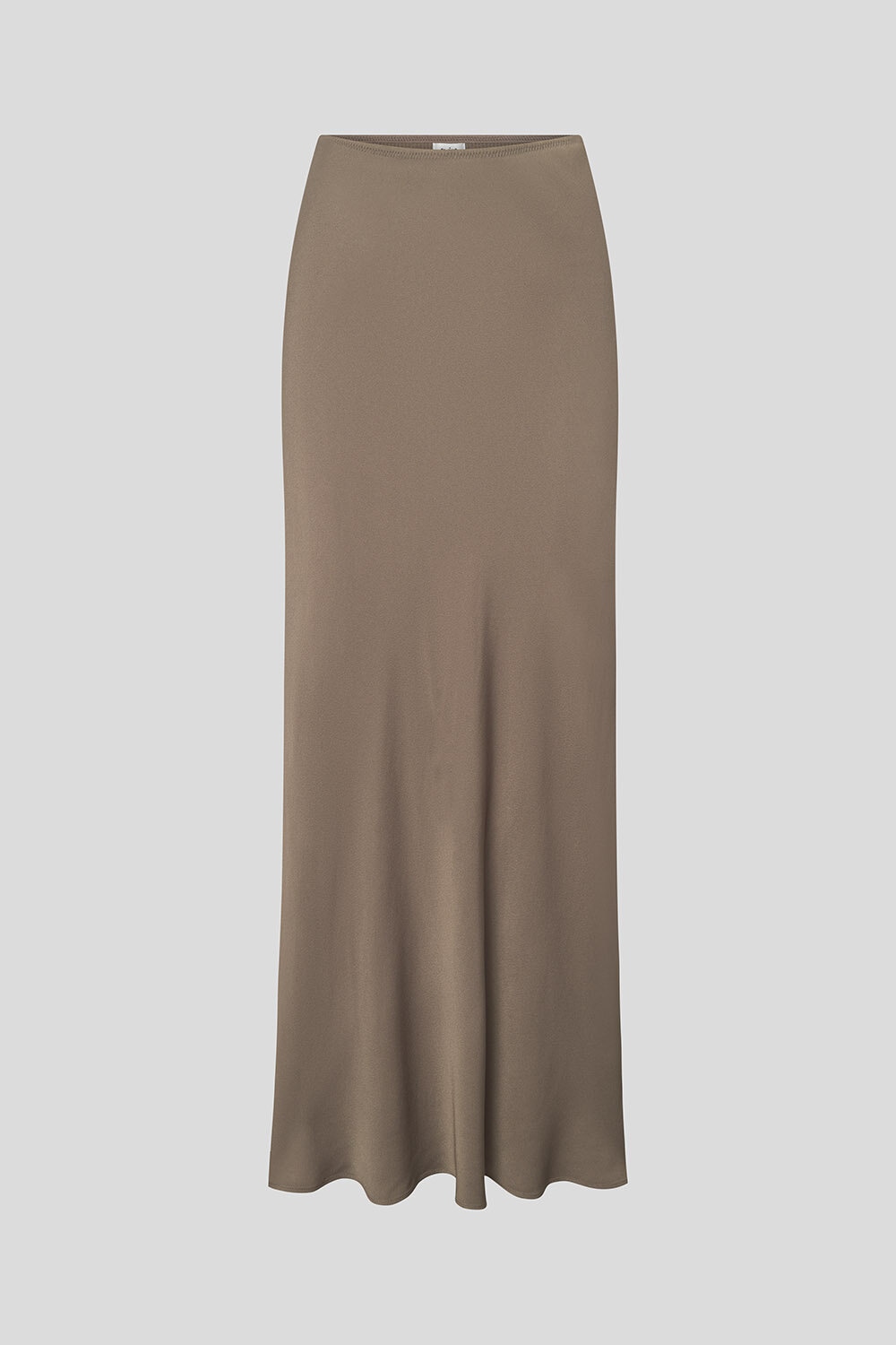 Tyne Satin Midi Skirt