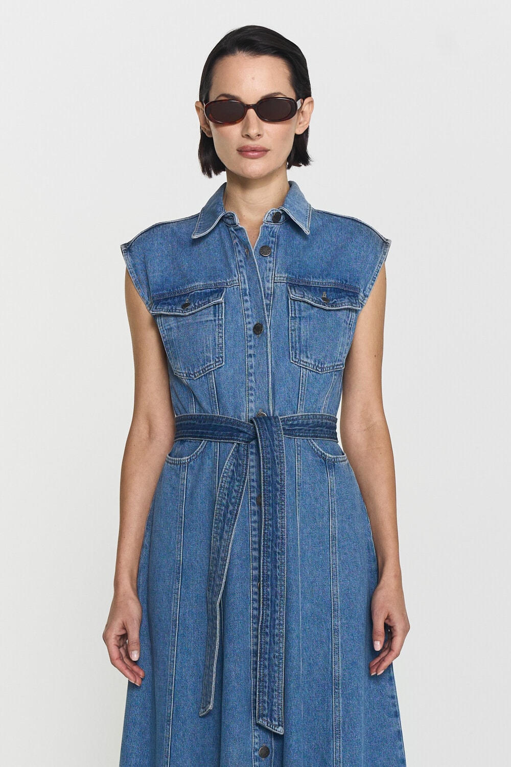 Sinan Denim Dress