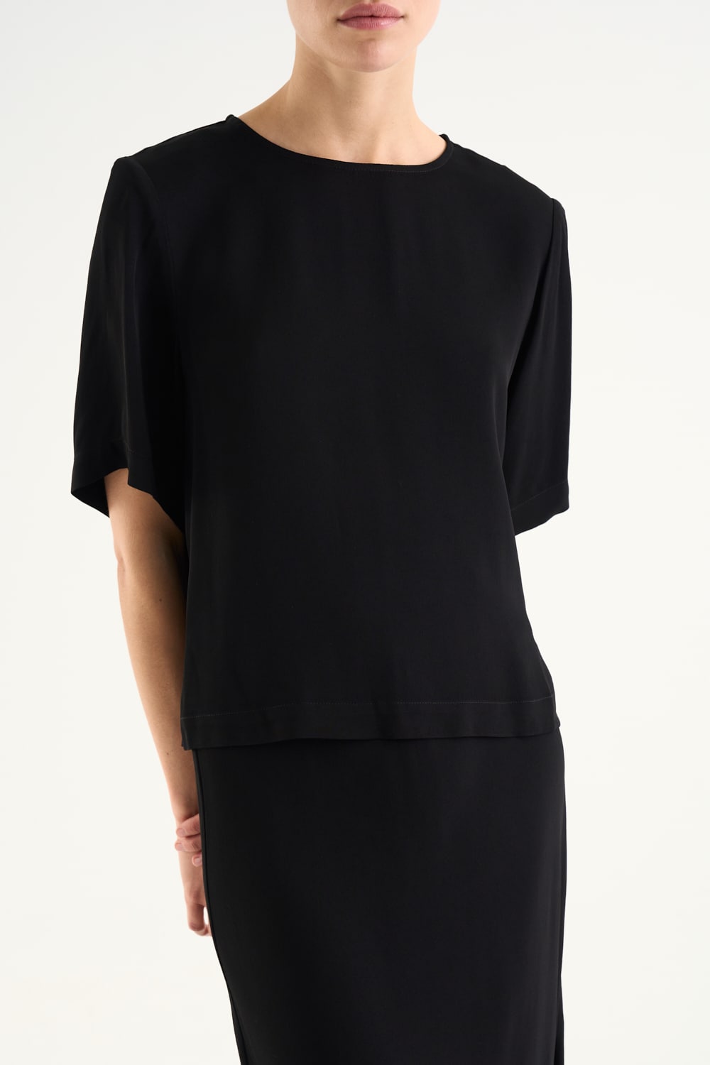 Leonie Satin Tee