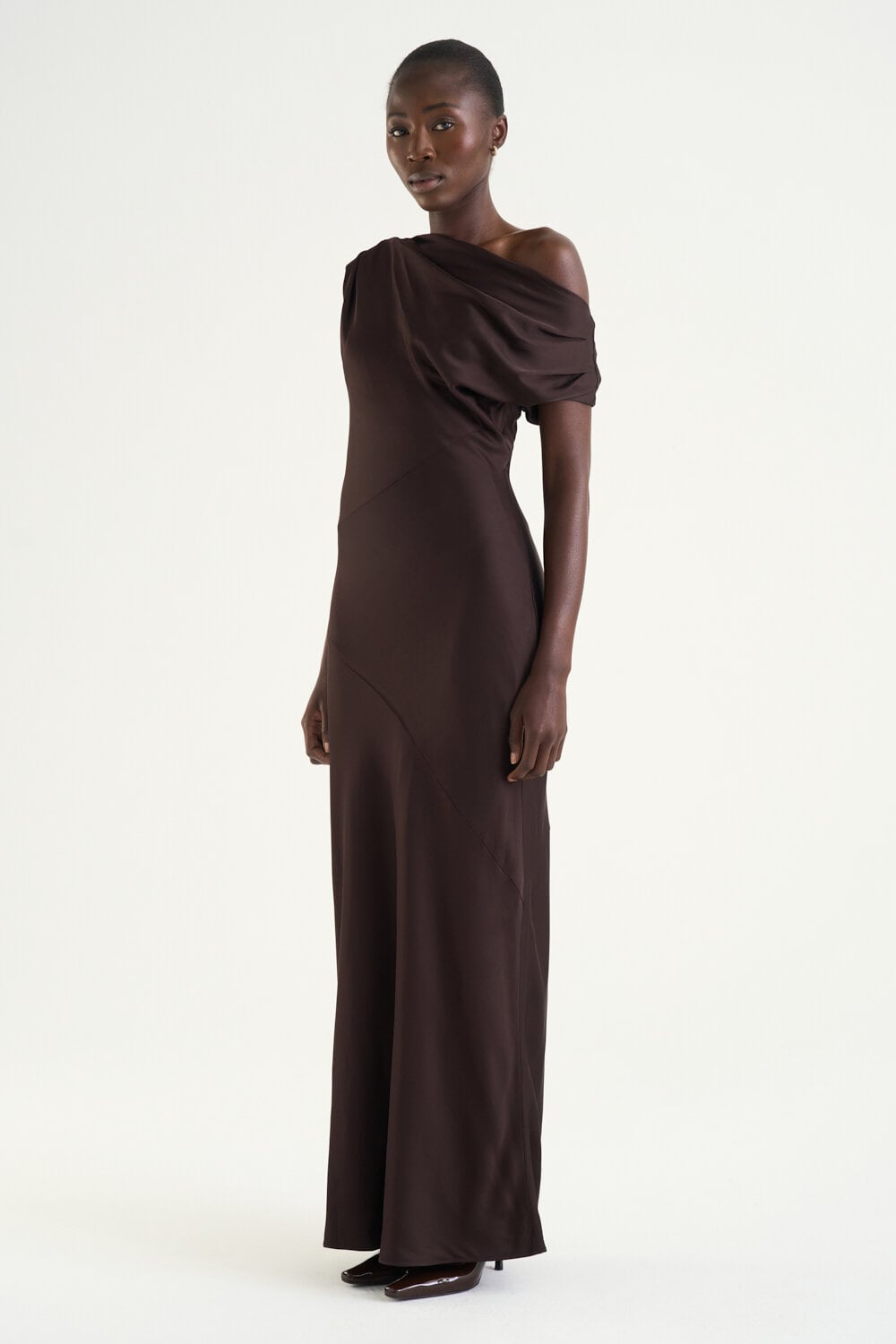 Vanessa Satin Dress