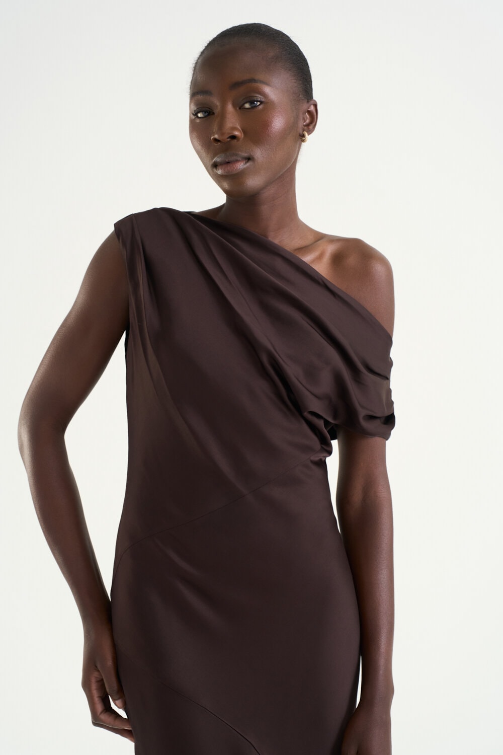 Vanessa Satin Dress