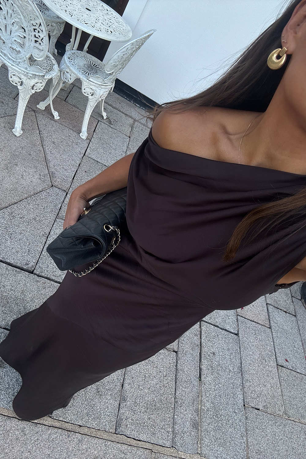 Vanessa Satin Dress