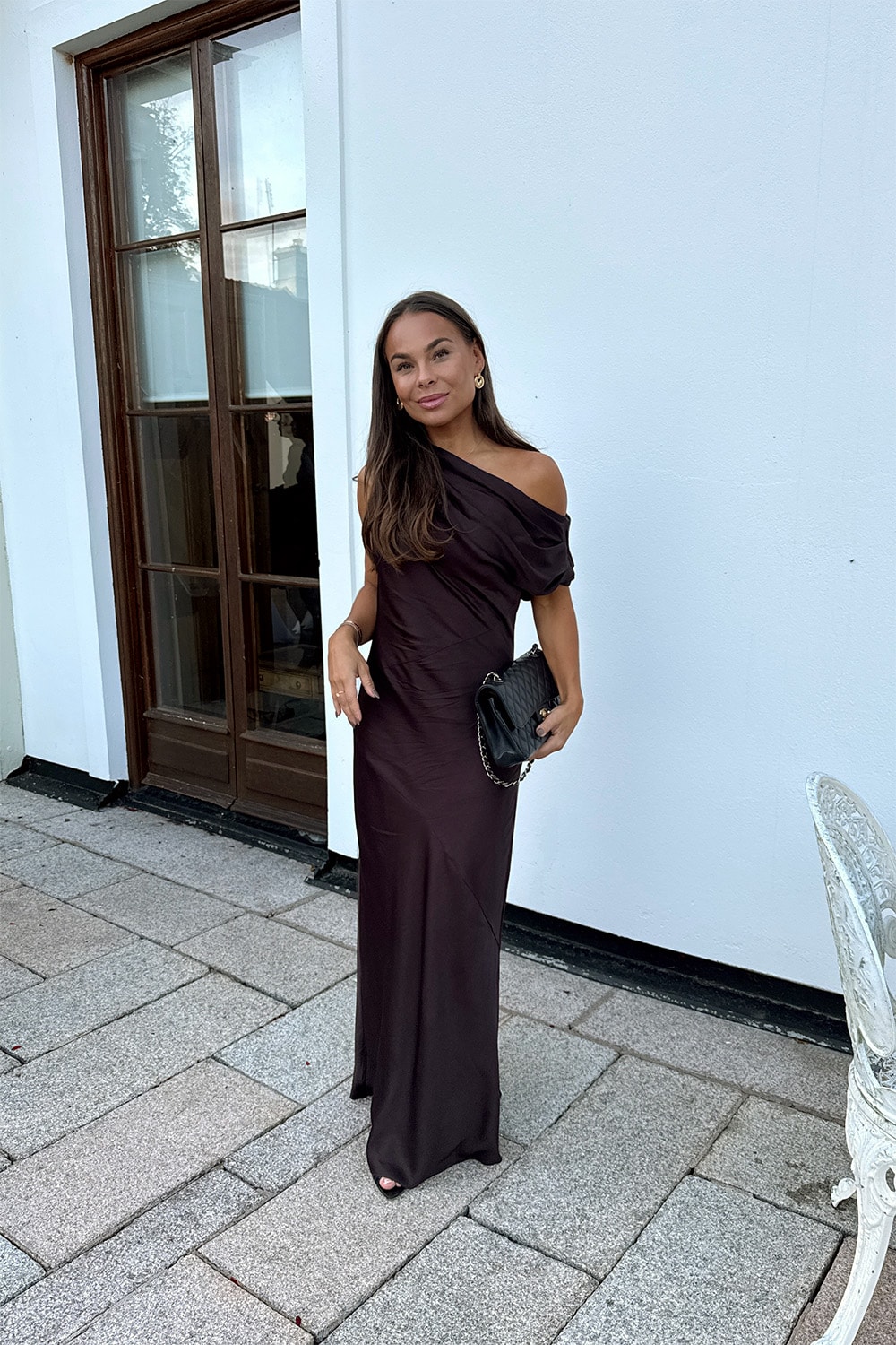 Vanessa Satin Dress