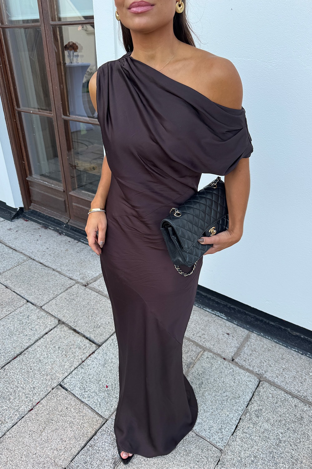 Vanessa Satin Dress