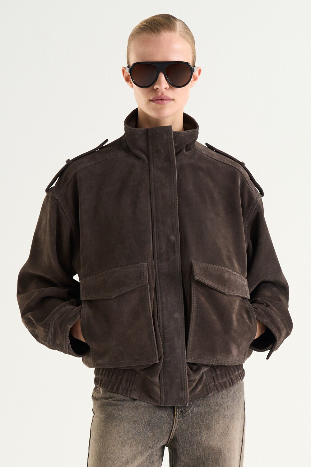 Zaria Suede Jacket
