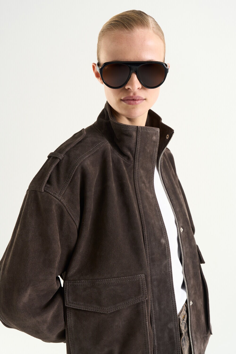 Zaria Suede Jacket
