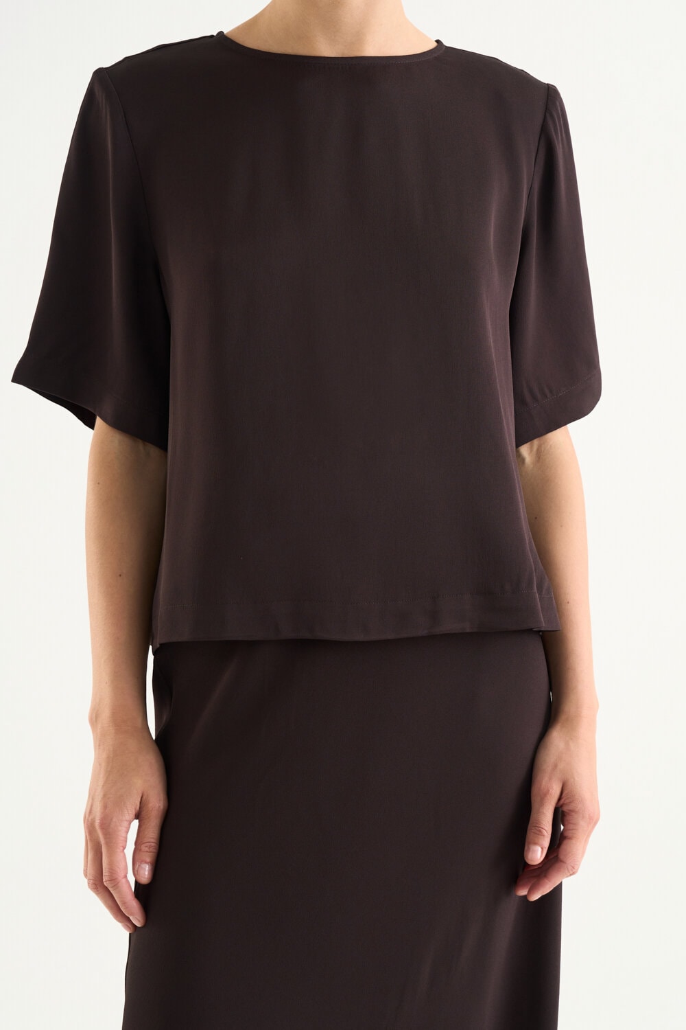 Leonie Satin Tee