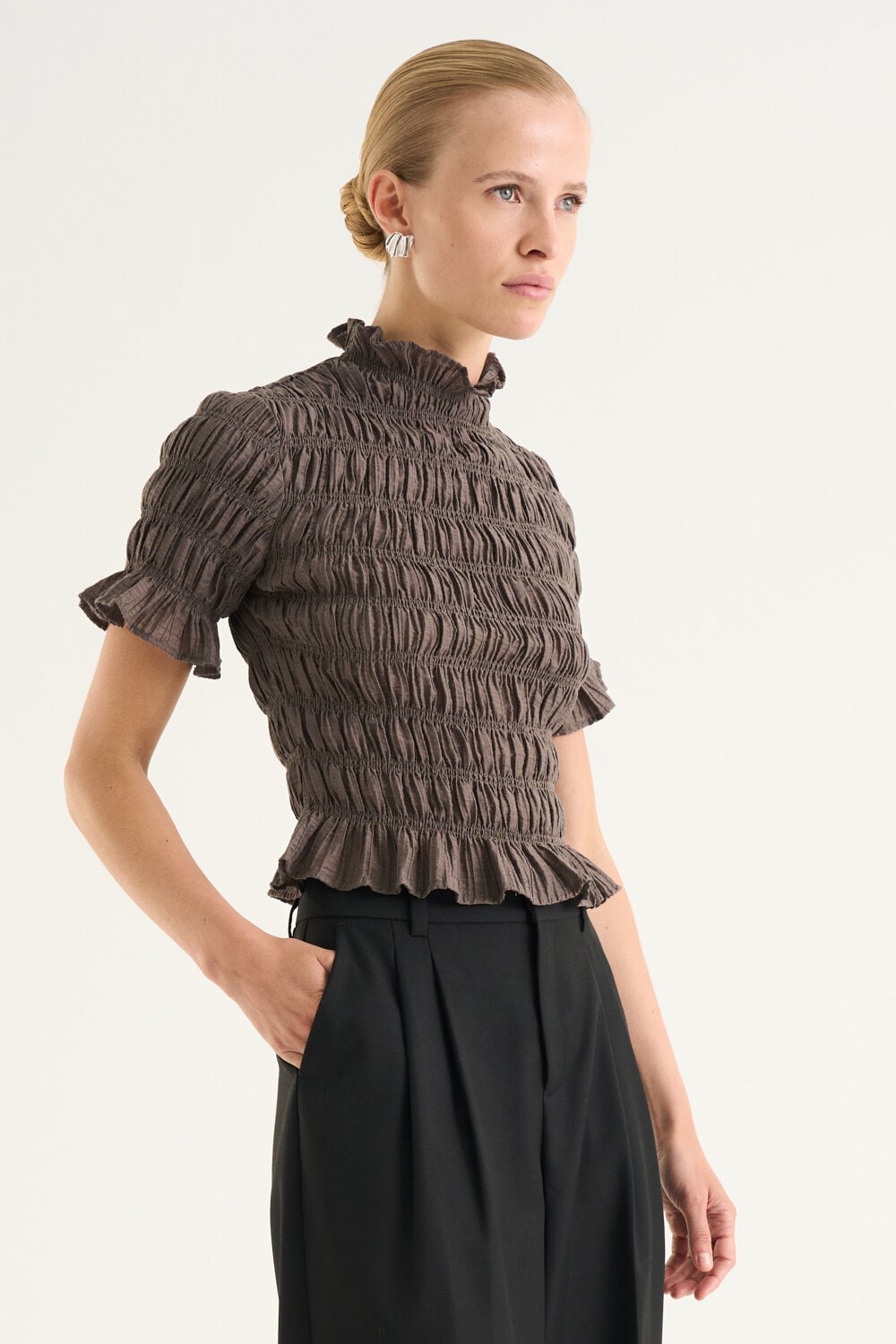 Myra Smocked Top