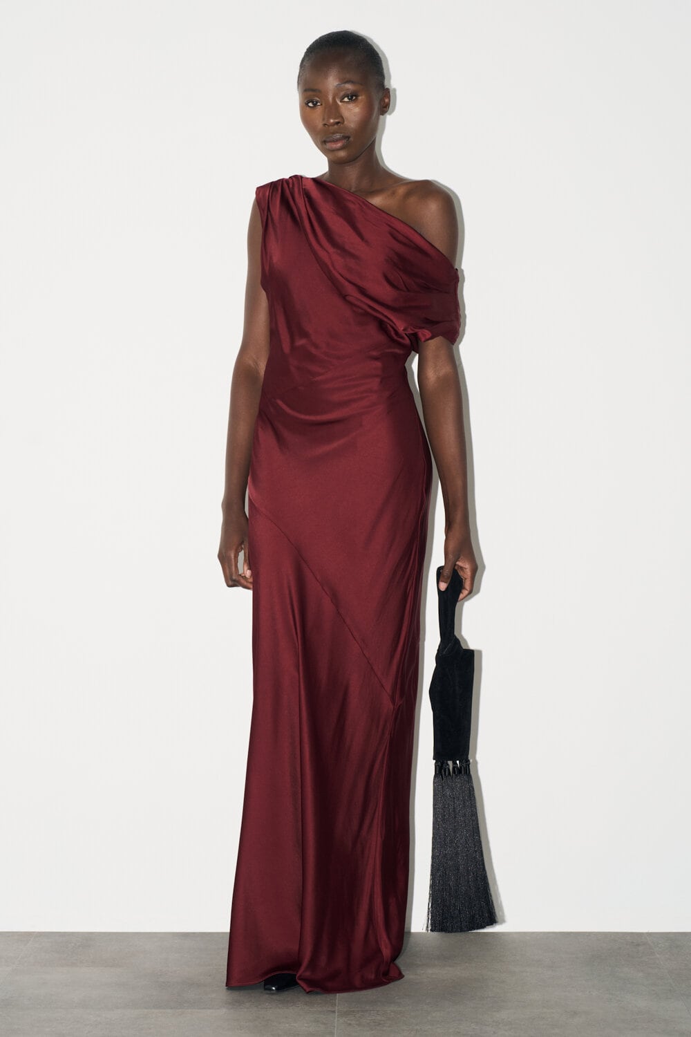 Vanessa Satin Dress