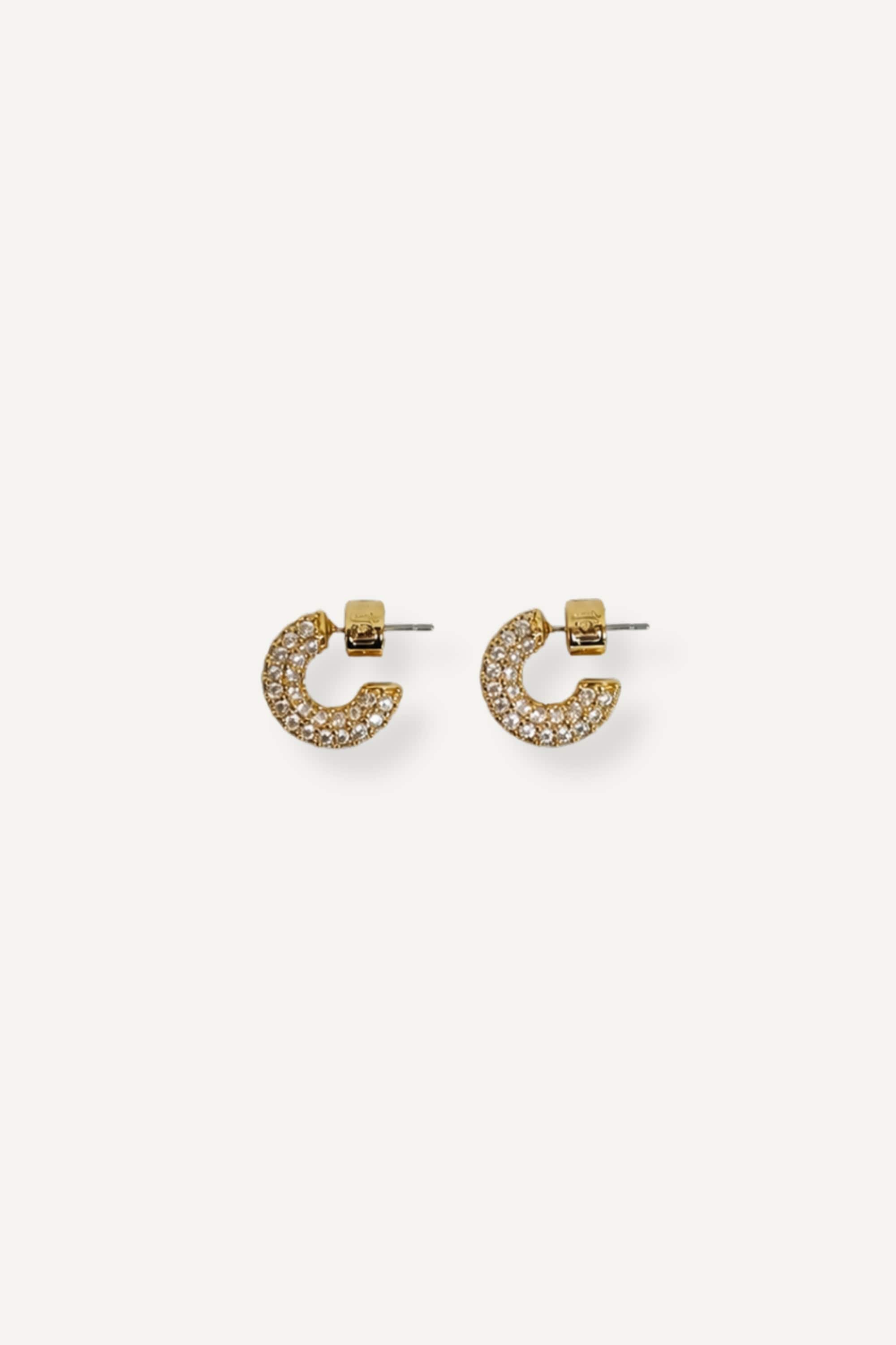 Lielle Rhinestone Hoops