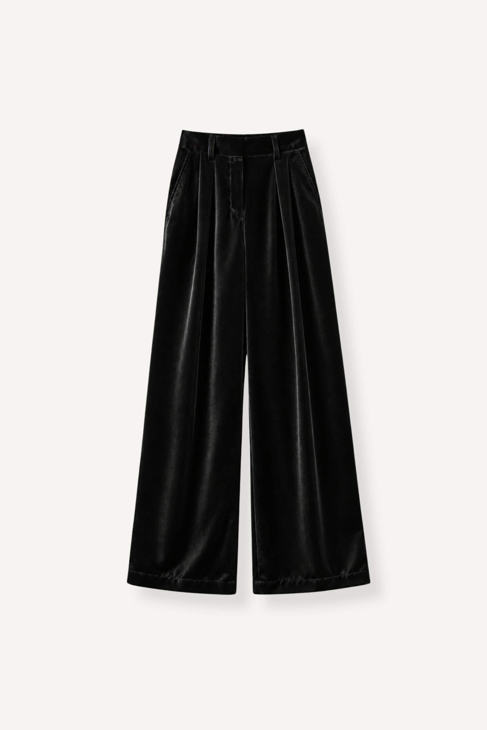 Hilaria Velvet Trousers