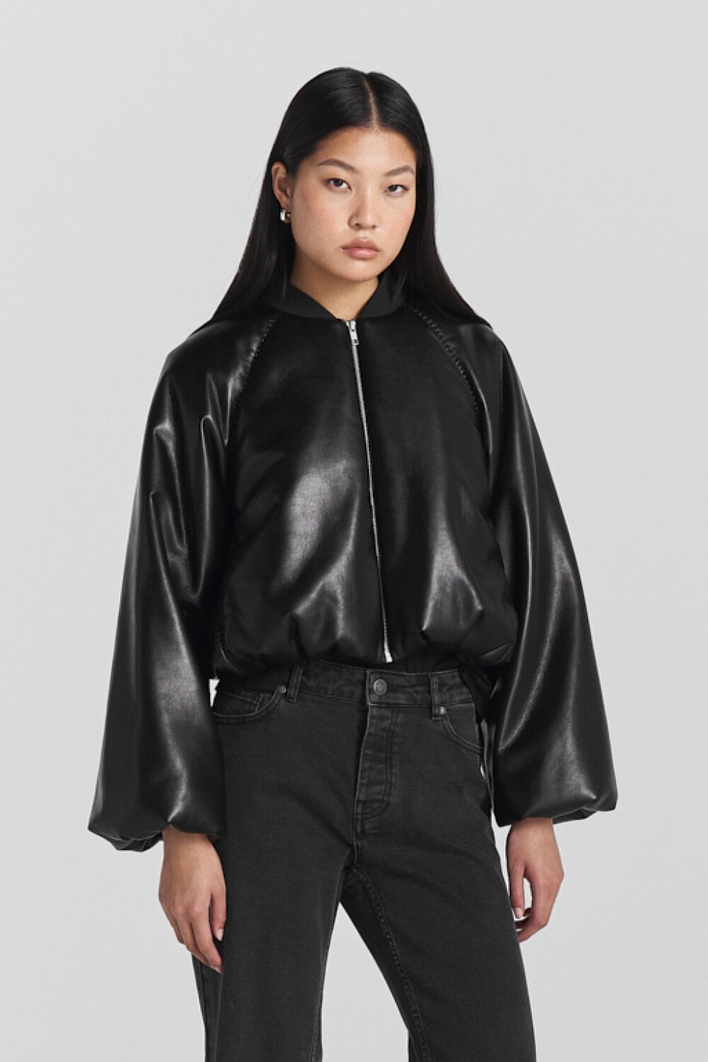 Rylie Faux Leather Jacket