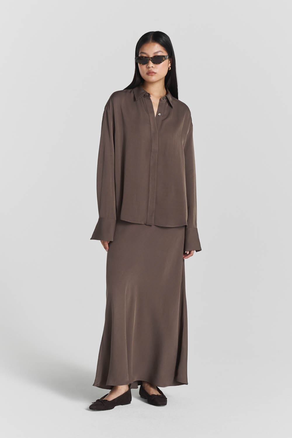 Sibley Satin Blouse