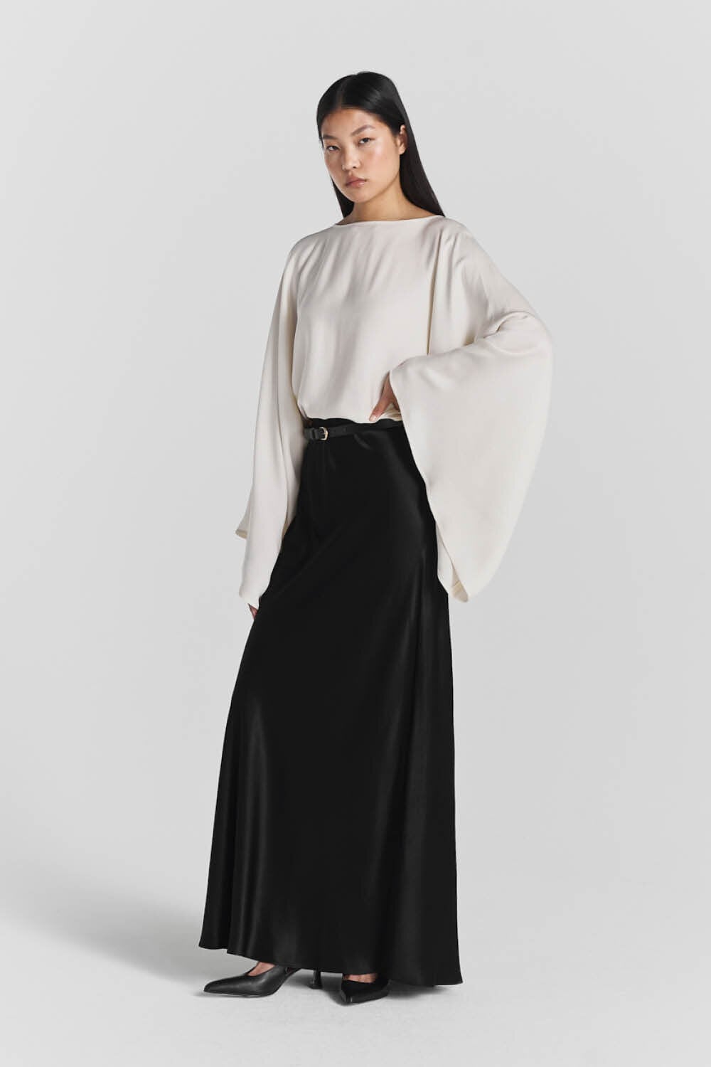 Klasia Satin Blouse