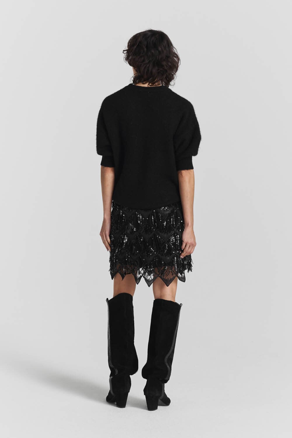 Melvina Sequin Skirt