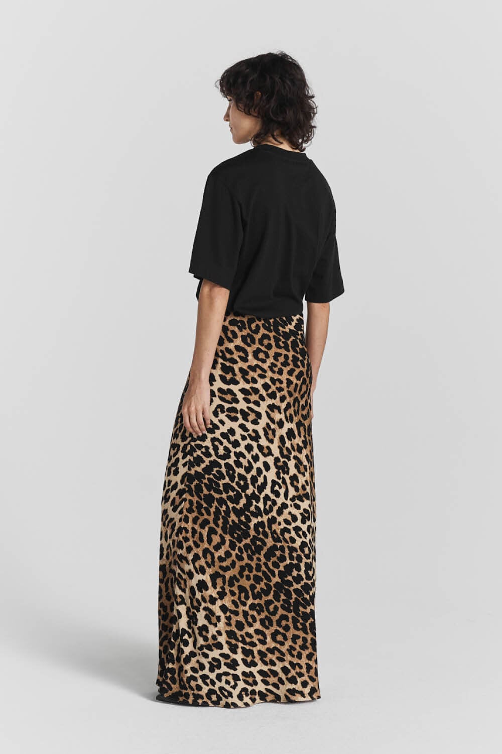 Tyne Satin Maxi Skirt