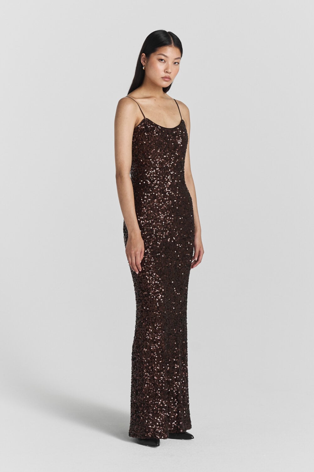 Gertrude Sequin Maxi Dress