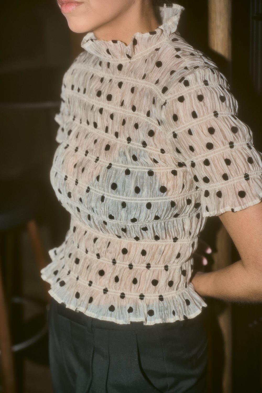 Myra Smocked Top
