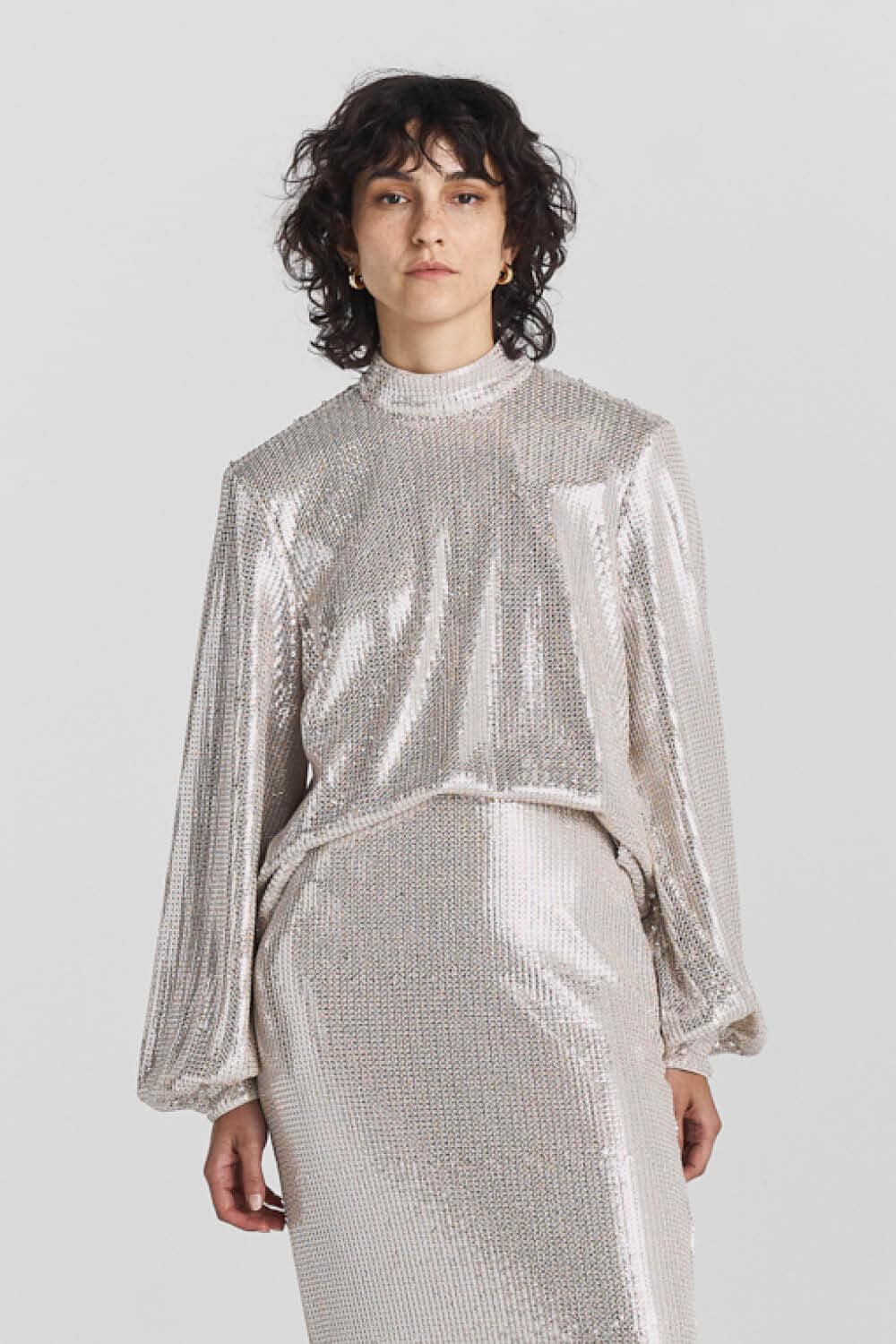 Maia Sequin Blouse