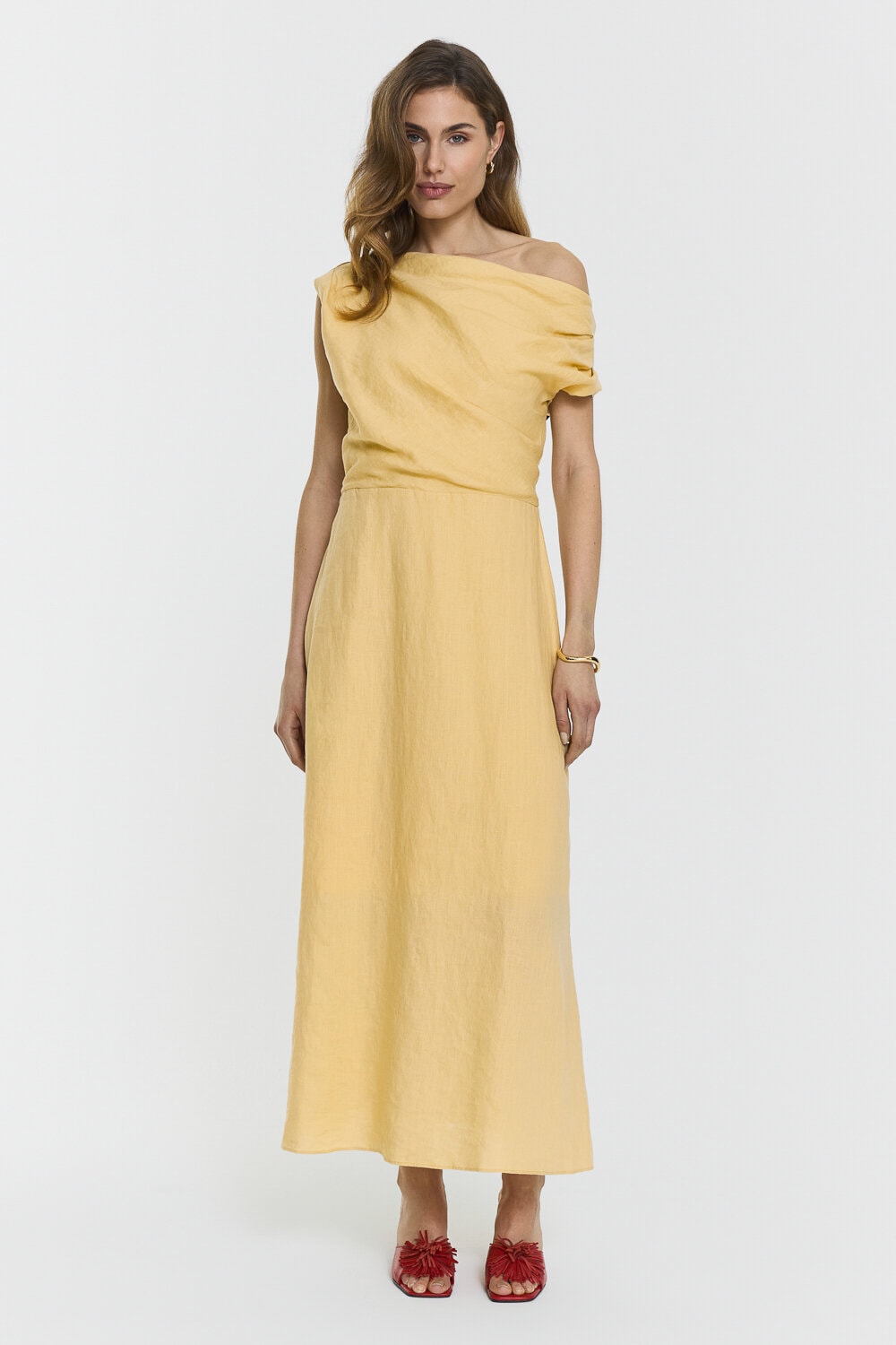 Reina Linen Dress