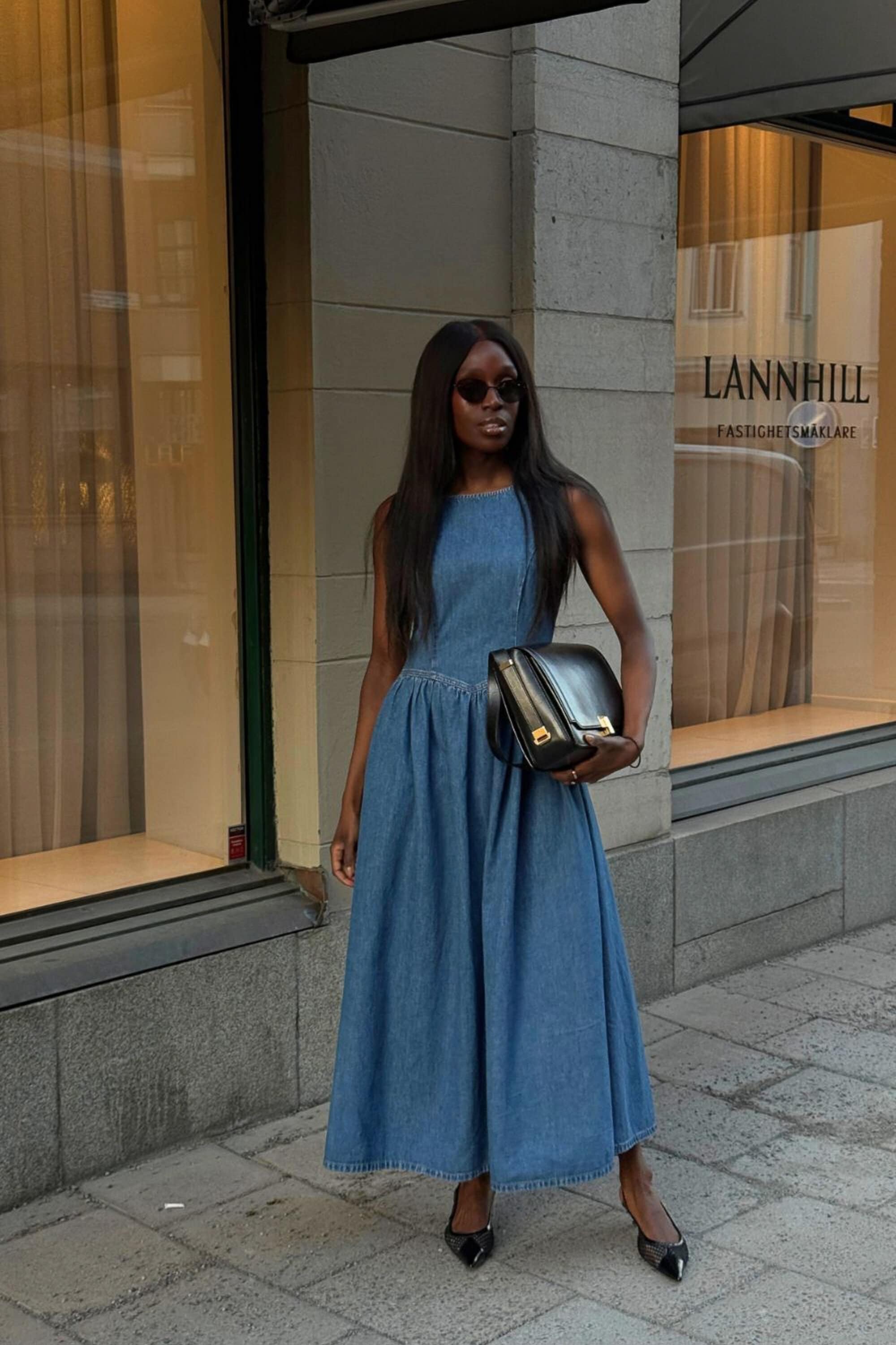Raana Denim Dress