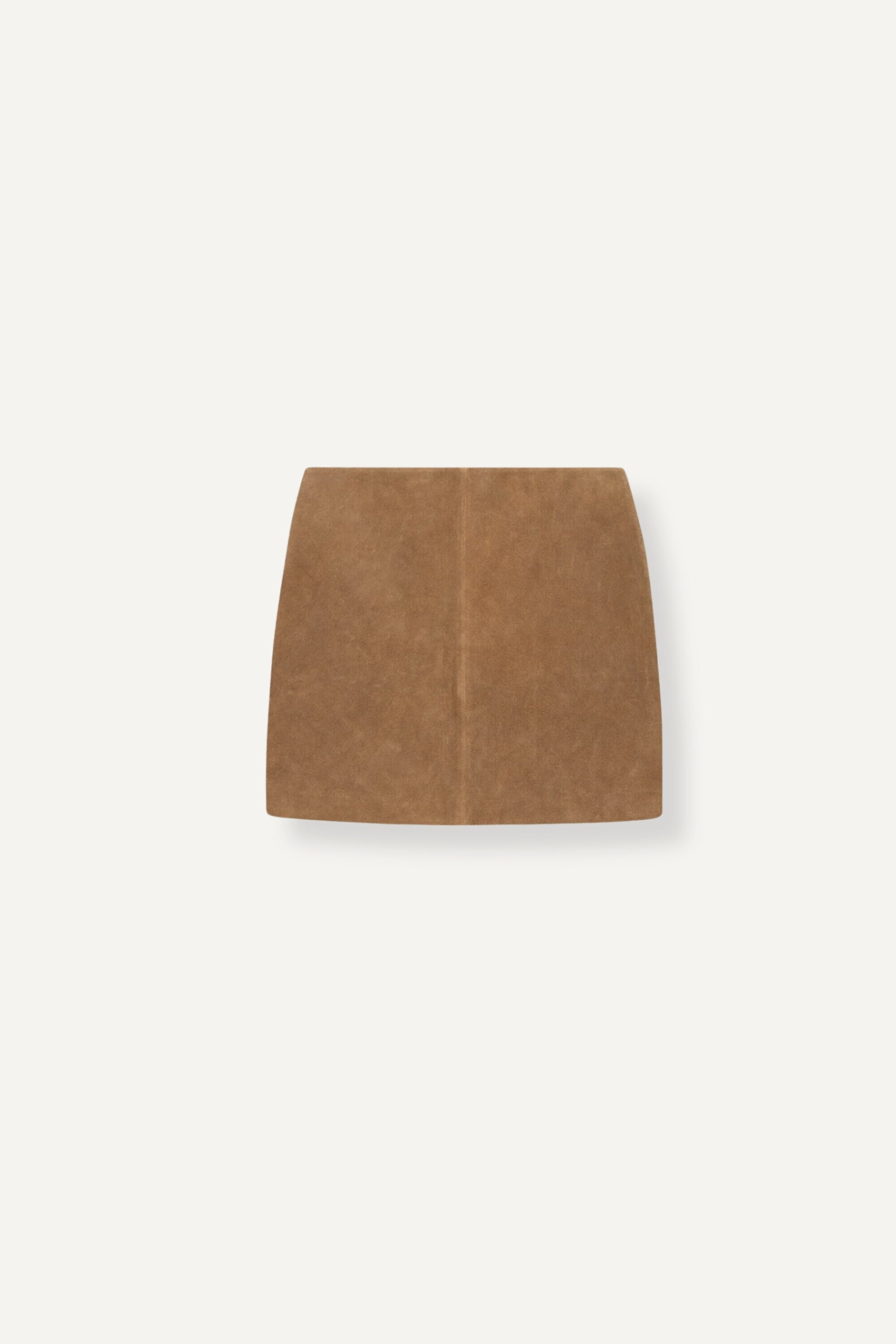 Hollow Suede Skirt