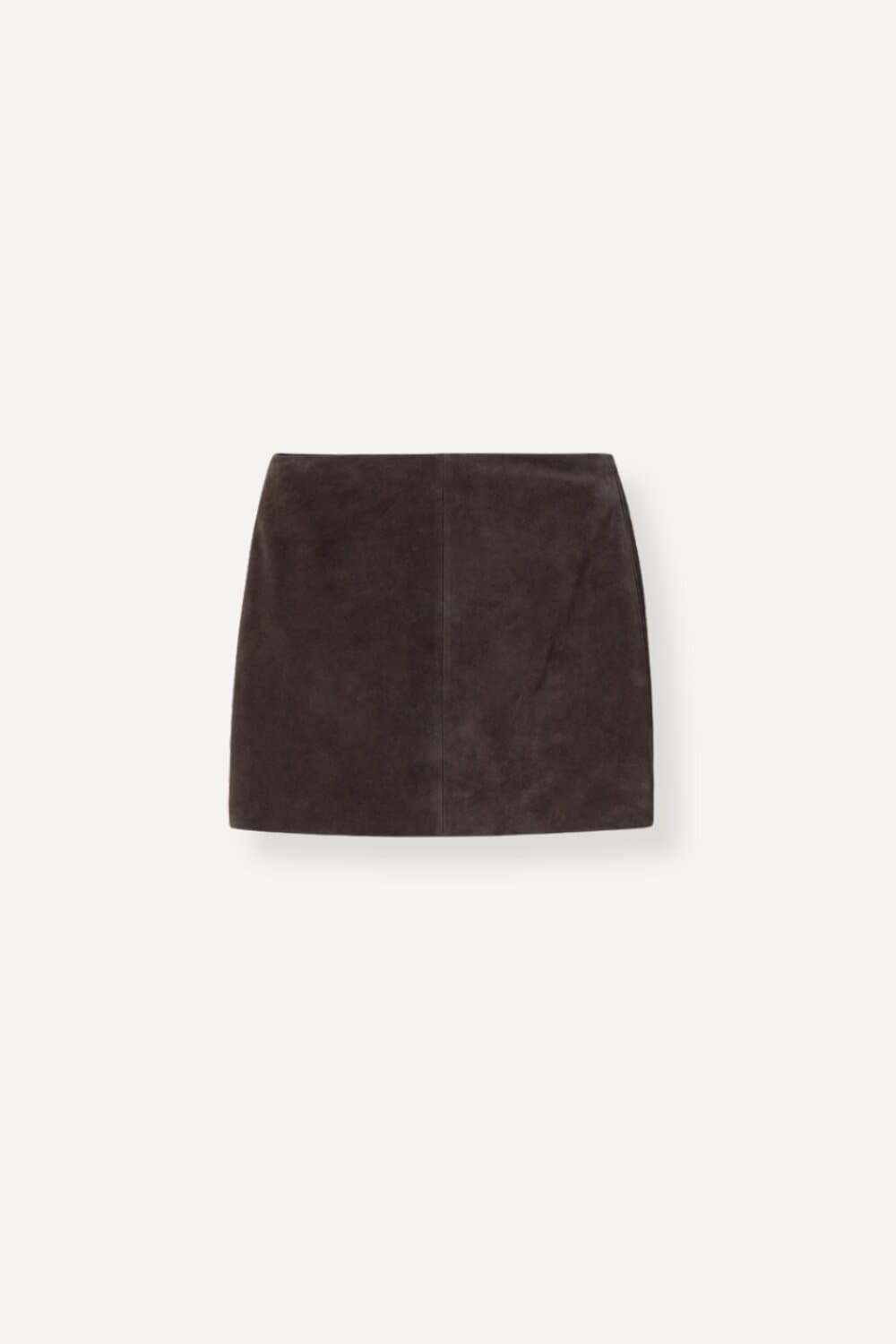 Hollow Suede Skirt