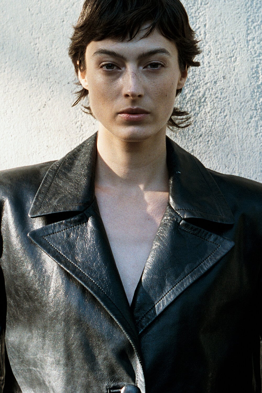 Maite Leather Coat