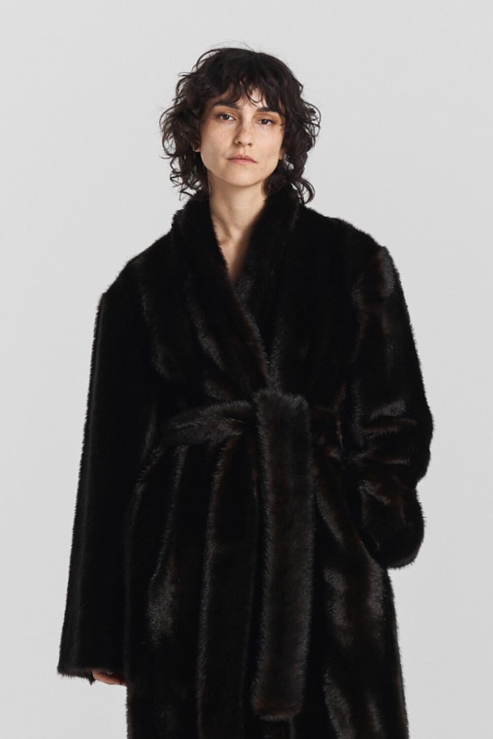 Vaujany Faux Fur Maxi Coat