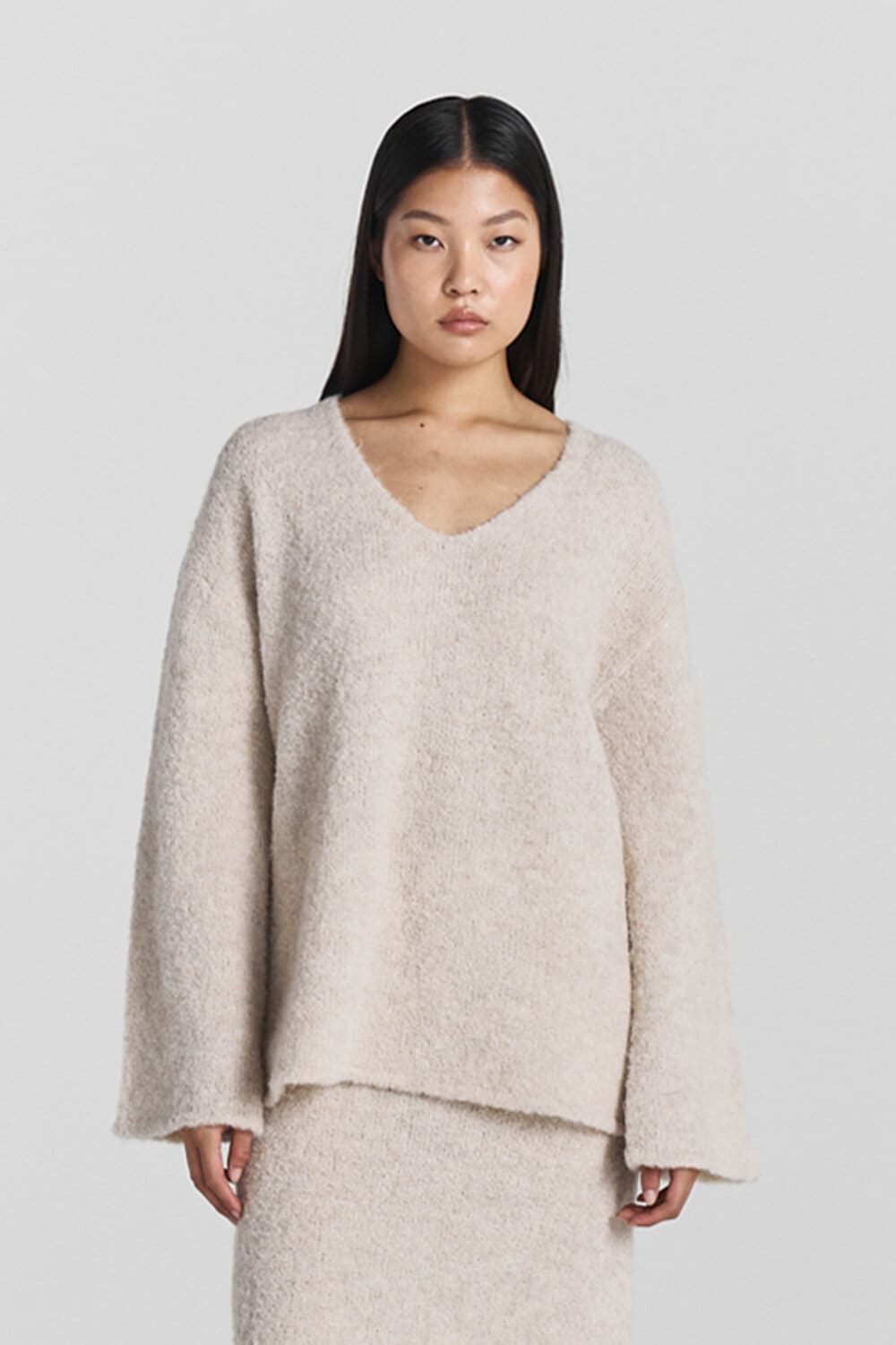 Harmony Bouclé Knitted Sweater